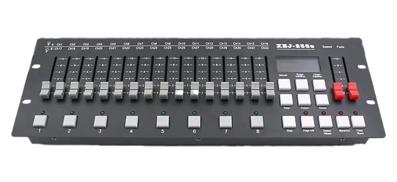 Bàn điều khiển 256 PL-LC256 dáng mixer gọn gàng, tích hợp chức năng đa dạng, chuyên nghiệp