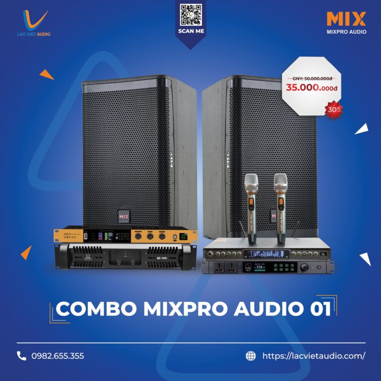 Bộ Dàn Karaoke VIP Combo Mixpro Audio 01