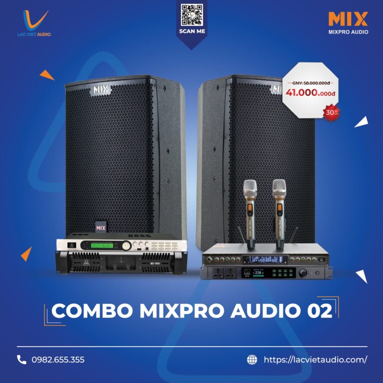 Bộ dàn karaoke VIP MIXPro audio 02