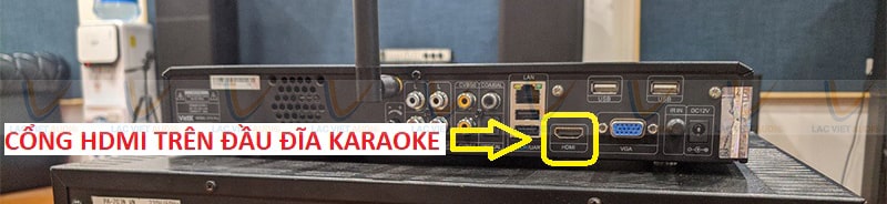 Cổng HDMI trên đầu karaoke có một vị trí khá riêng biệt, hình dẹt, tuy vậy không có nhiều loại đầu có