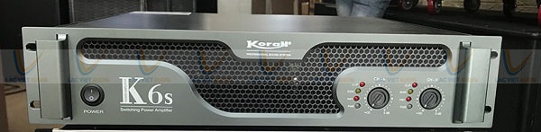 Cục đẩy 2 kênh 1000W doanh số bán tốt nhất: Korah K6S giá 11.000.000VNĐ