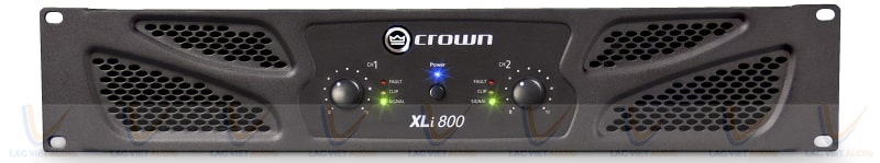 Cục đẩy công suất Crown XLi 800 chất lượng âm thanh mạnh mẽ nhưng rất tự nhiên 