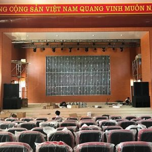 Dàn âm thanh hội trường 150 triệu thực tế Lạc Việt Audio lắp đặt