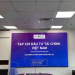 Dự án âm thanh phòng phọp VP Tạp Chí Đầu Tư Tài Chính Việt Nam