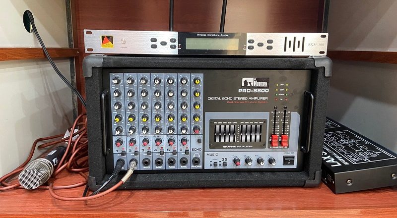Amply Nuoxun Pro-8800 phục vụ karaoke chất lượng âm thanh đỉnh cao