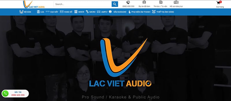 Lạc Việt Audio -Đơn vị cung cấp thiết bị âm thanh số 1 Việt Nam