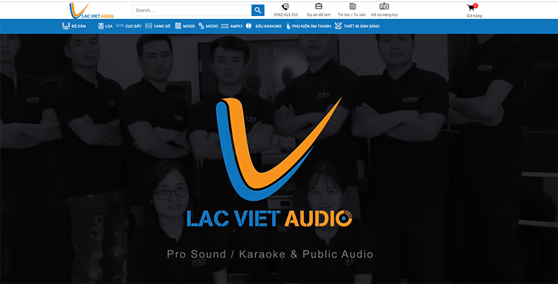 Lạc Việt Audio- Đơn vị âm thanh số 1 tại thị trường Việt Nam