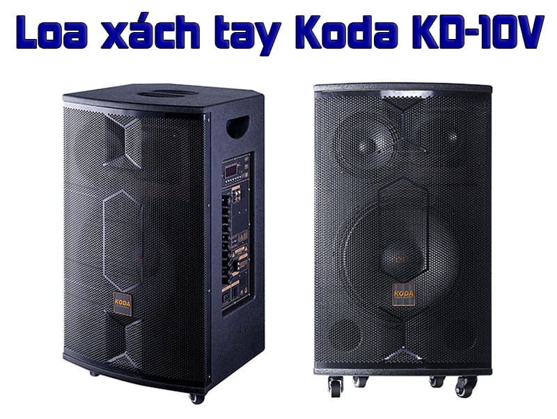 Loa Koda KD-10V xách tay tiện lợi, giá rẻ