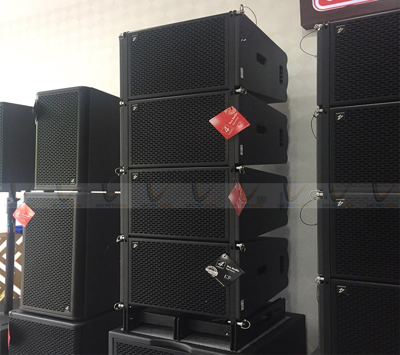 Loa array 4 Acoustic có rất nhiều loại loa cũng như các mức công suất khác nhau để lựa chọn