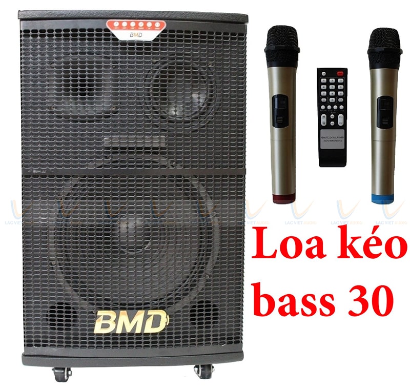 Loa kéo bass 30 - 3 tấc đơn đôi đang chiếm đến 50% thị trường