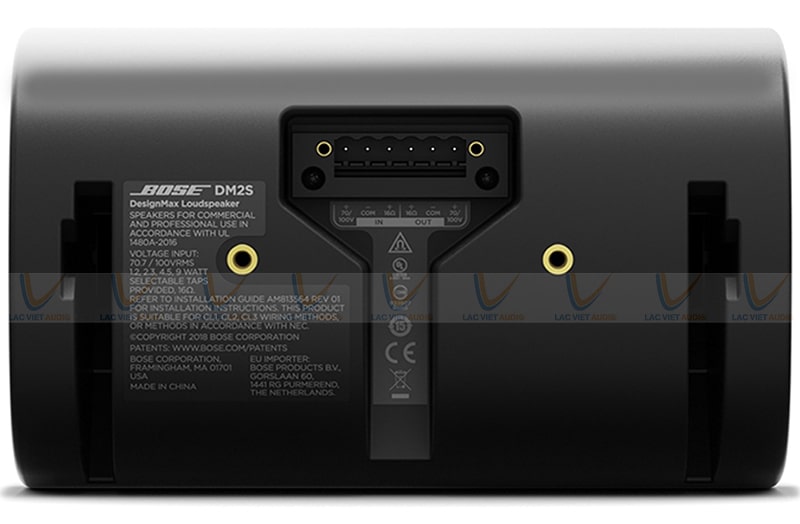 Loa treo tường Bose DesignMax DM2S có hai phiên bản màu là Trăng và đen để chúng ta chọn lựa