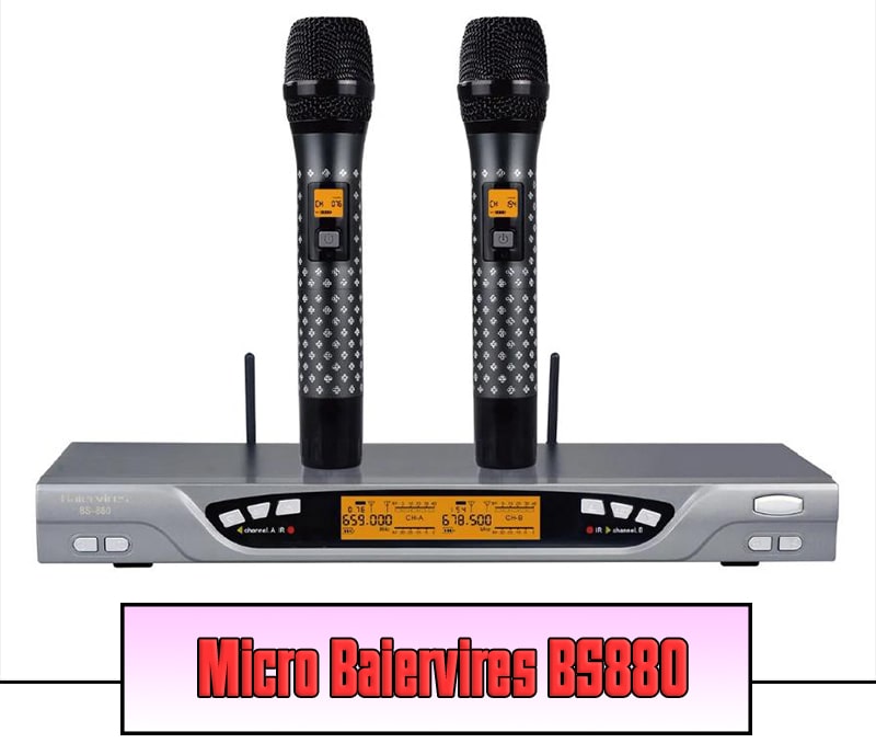 Micro Baier BS880 là dòng micro tự động cao cấp có nhiều tính năng vượt trội để tôn lên giọng hát của người dùng