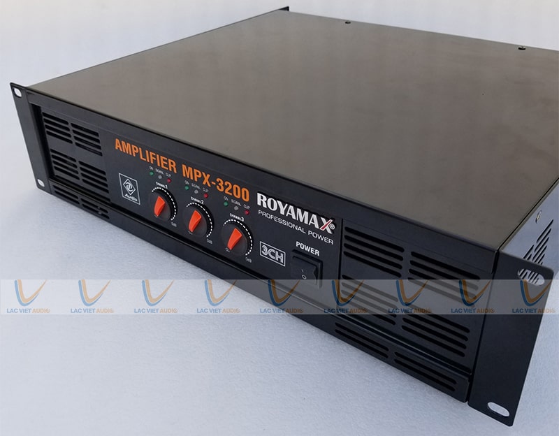 Royamax MPX 3200 có thể kết nối với nhiều thiết bị trong nhiều công việc khác nhau
