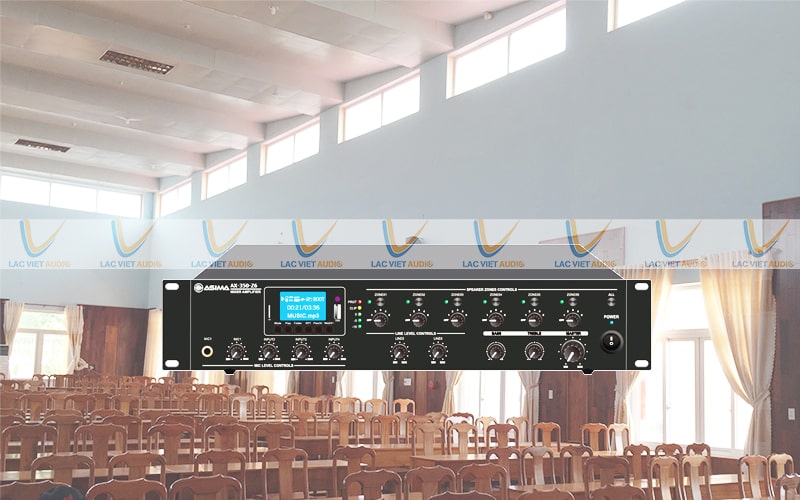 Chất lượng âm thanh ASIMA AX-350-Z6 xử lý rõ ràng, mượt mà và khả năng khuếch đại mạnh mẽ 