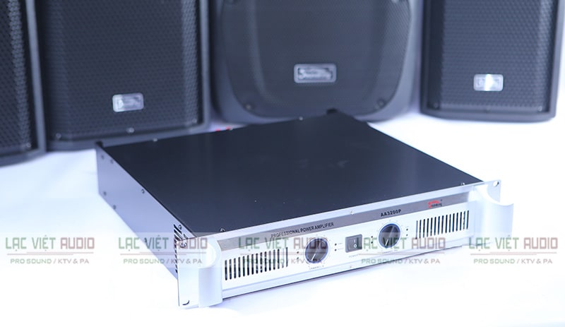 Power ampli Soundking AA 3200P sản xuất theo dây chuyền công nghệ Đức, công suất cao