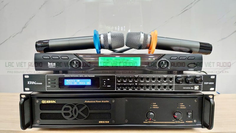 Micro BCE U900 phối ghép với nhiều thiết bị âm thanh khác