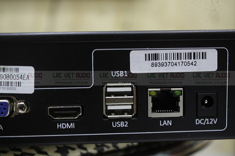 Cổng HDMI , Lan và USB của BTE S650