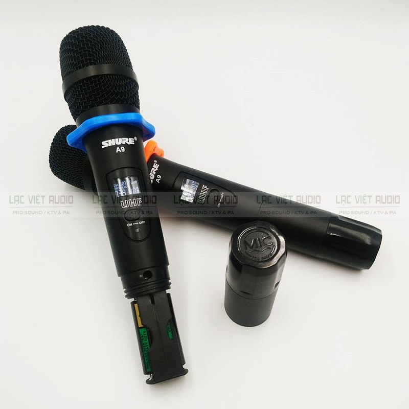 Micro karaoke không dây SHURE A9 - giải pháp chống hú hiệu quả