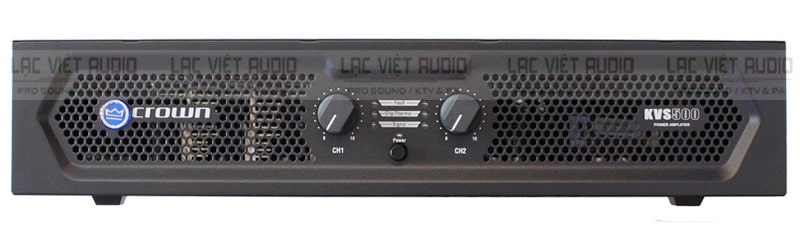 Lặc Việt Audio giới thiệu cục đẩy Crown KVS 500 có nhiều ưu điểm nổi bật
