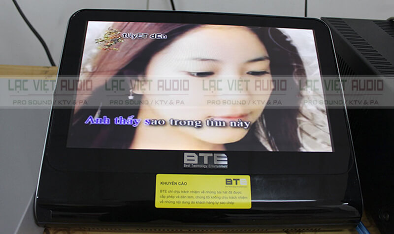 đầu karaoke BTE V6 màn hình
