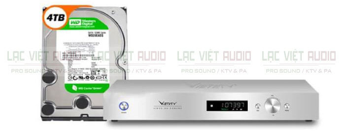 Ổ cứng có dung lượng khổng lồ 4TB-đầu Việt KTV HD Plus