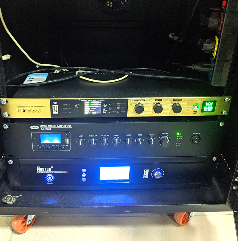 Amply, vang số và bộ điều khiển trung tâm cao cấp Nuoxun khuếch đại, chỉnh sửa và quản lý âm thanh tối ưu