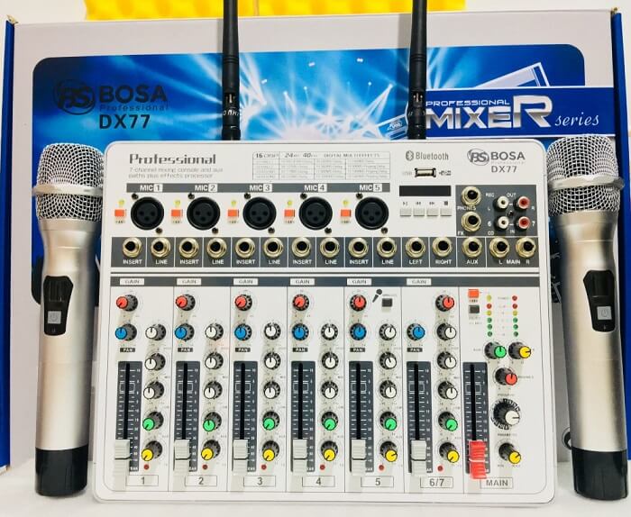 Mục đích kết nối micro với mixer