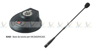 Micro cổ ngỗng PASO MC265 + Chân đế B260